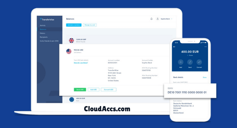 TransferWise Account for Sale