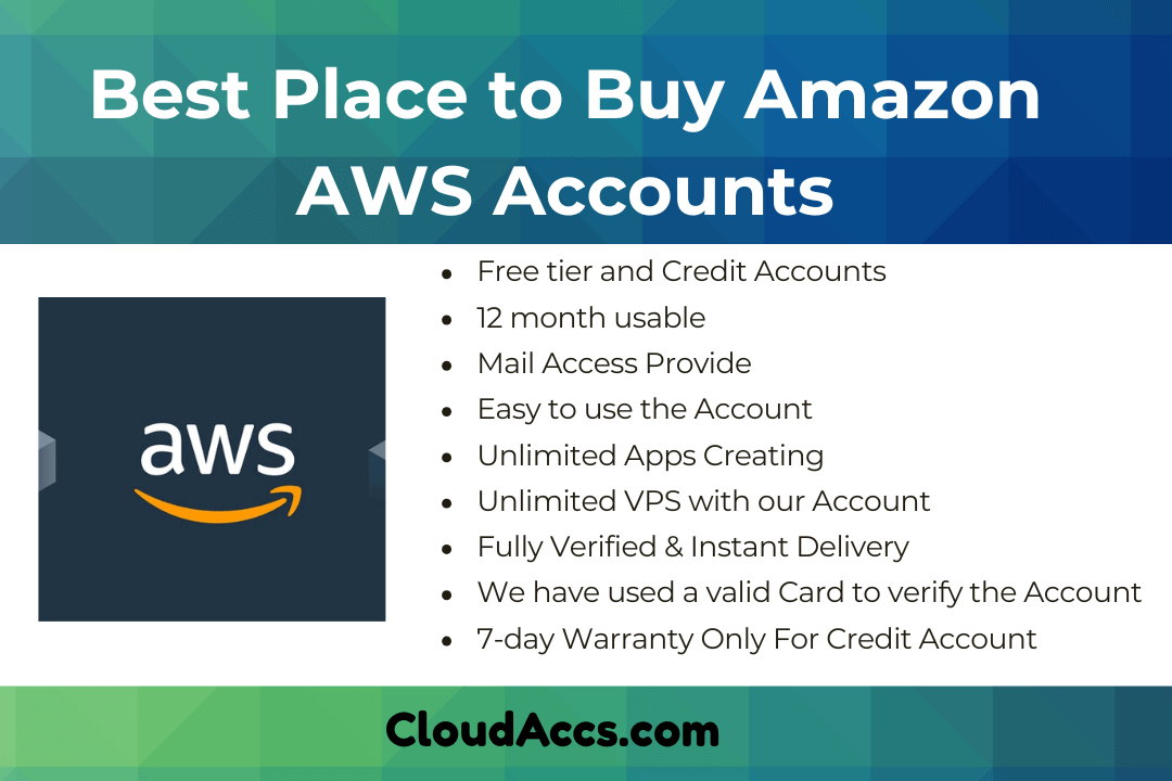 Buy Amazon AWS Accounts